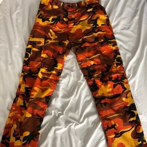Rothco BDU pants (orange camo) 32W32L